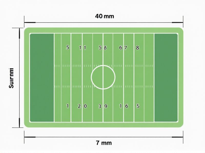 American Football Field Dimensions & Sizes - Know the Standards