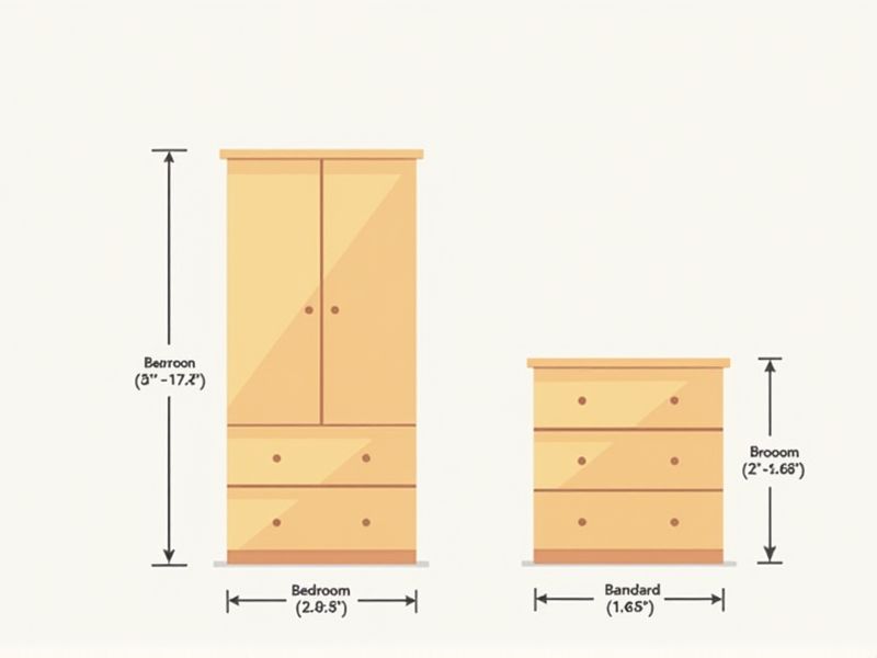 Dresser Sizing Guide: Finding the Perfect Fit for Your Bedroom