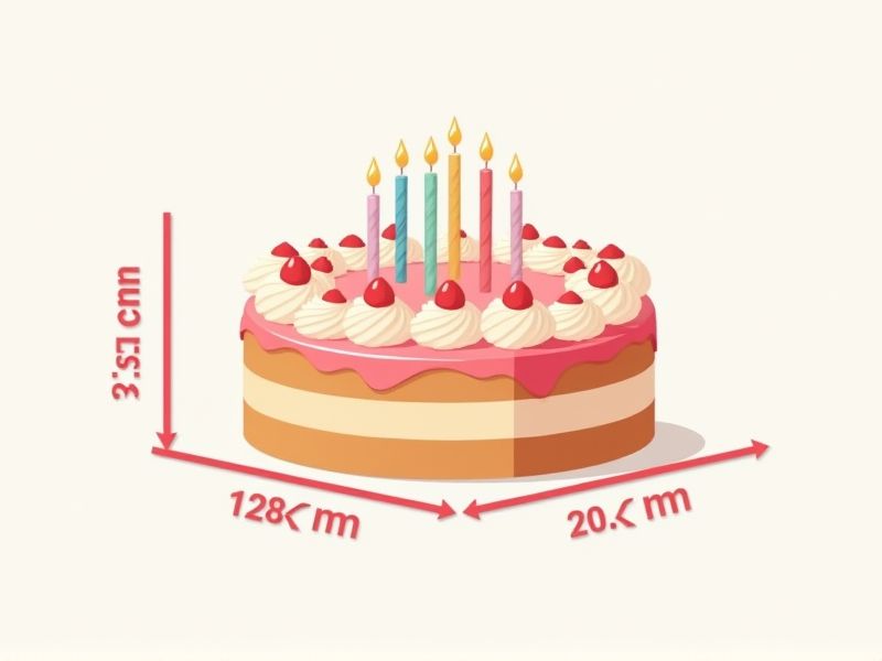 Birthday Cake Size Guide: Choosing the Right Standard Dimensions for Your Celebration