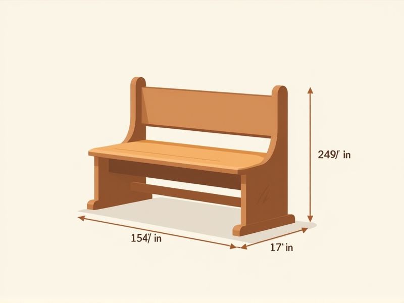 Church Pew Dimensions: A Guide to Standard Sizes and Considerations