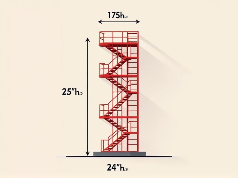 Understanding Fire Escape Dimensions: Key Measurements for Safety Compliance