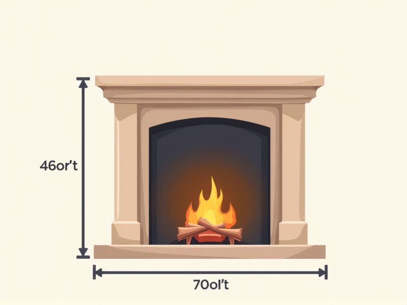 Guide to Fireplace Mantel Dimensions and How to Select the Right Size