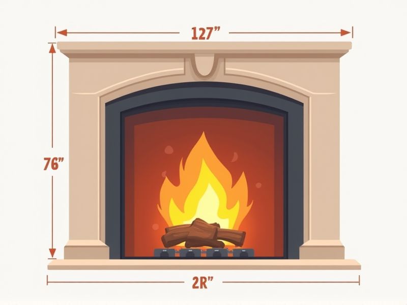 Fireplace Dimension Guide: Choosing the Right Size for Your Space