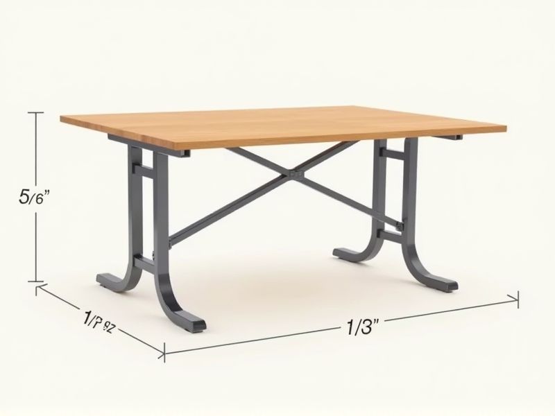 Folding Table Dimensions Guide - Choosing the Right Size for Your Needs