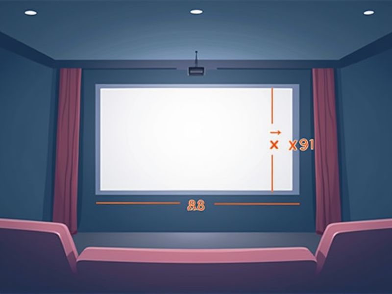 Home Theater Screen Dimensions Guide: Finding the Right Size for Your Space