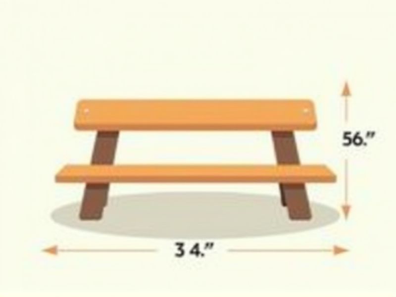 Picnic Bench Dimensions Guide - Find the Perfect Fit for Your Space