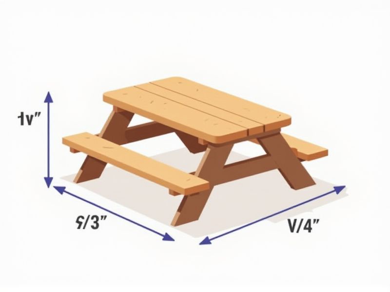 Picnic Table Dimensions: Choosing the Right Size for Your Outdoor Space