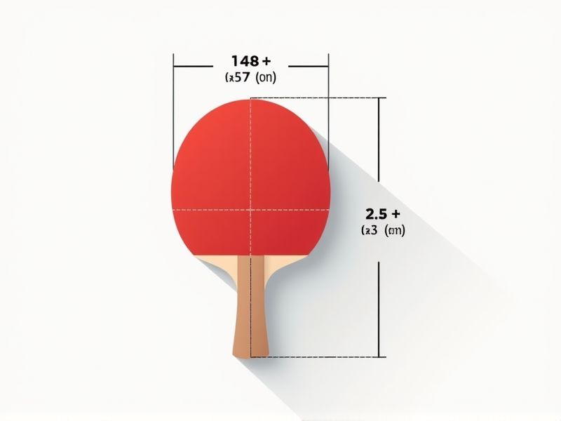 Ping Pong Paddle Dimensions Guide - Choosing the Right Fit for Your Game