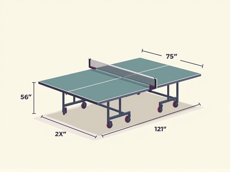 Ping Pong Table Dimensions & Size Guide - Understanding the Standard Measurements