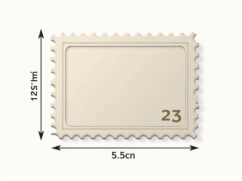 Understanding Standard Postage Stamp Dimensions