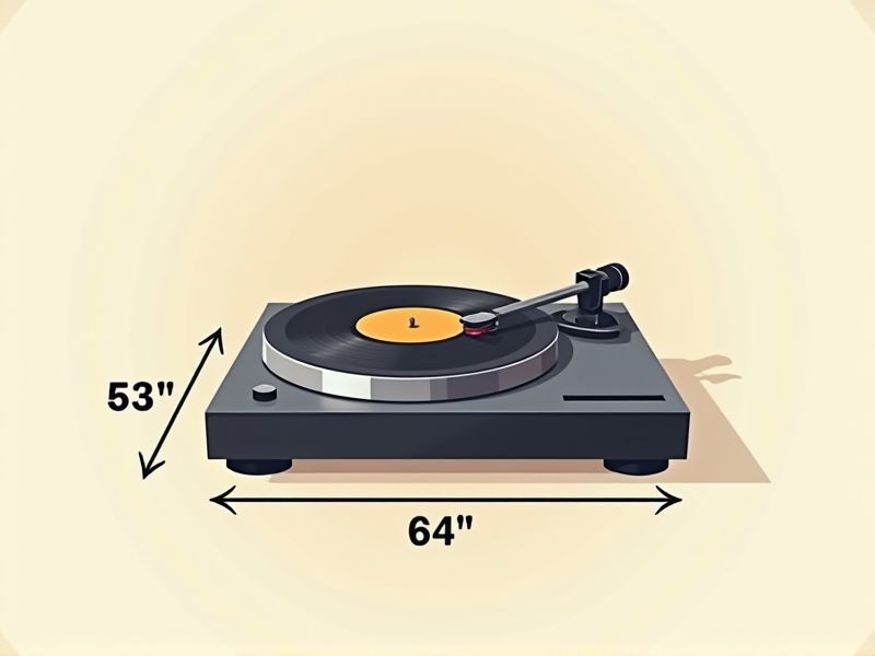 Record Player Dimensions: Choosing the Right Size for Your Space