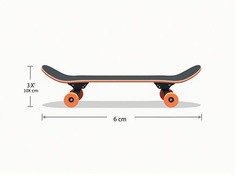 Skateboard Sizing Guide: Understanding Standard Dimensions for Your Ride