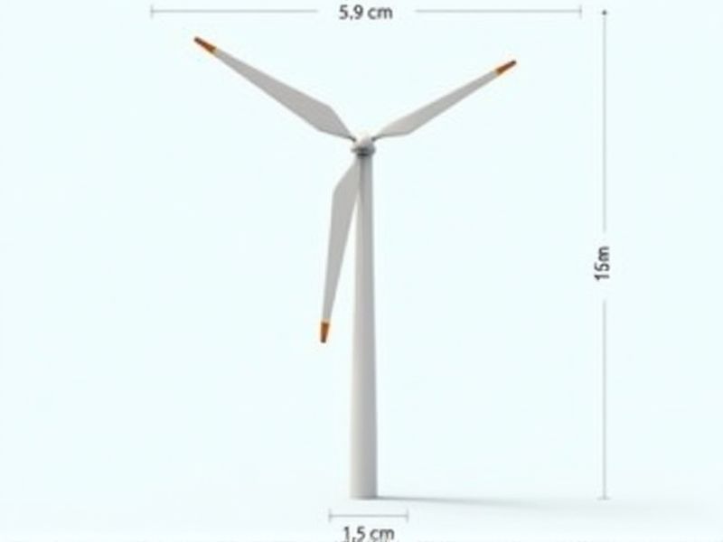 Wind Turbine Dimensions: A Comprehensive Guide to Standard Sizes